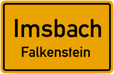Straßenverzeichnis Imsbach Falkenstein