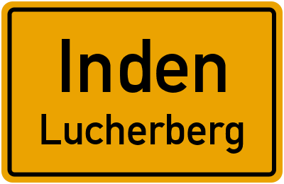 Straßenverzeichnis Inden Lucherberg