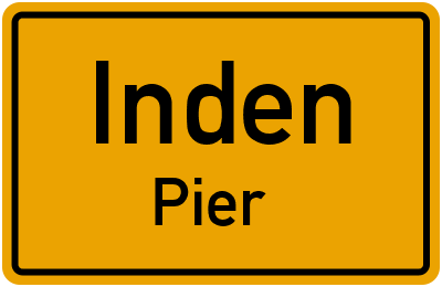 Straßenverzeichnis Inden Pier