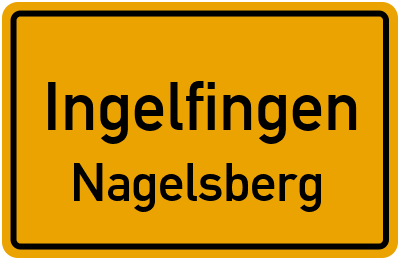 Straßenverzeichnis Ingelfingen Nagelsberg