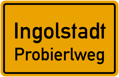 Straßenverzeichnis Ingolstadt Probierlweg
