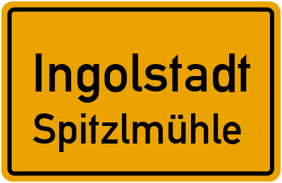Straßenverzeichnis Ingolstadt Spitzlmühle