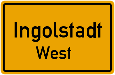 Straßenverzeichnis Ingolstadt West