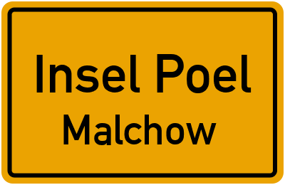 Straßenverzeichnis Insel Poel Malchow