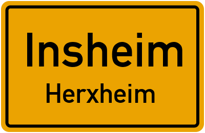 Straßenverzeichnis Insheim Herxheim