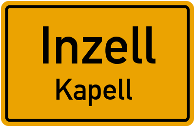 Straßenverzeichnis Inzell Kapell