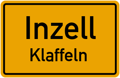 Straßenverzeichnis Inzell Klaffeln