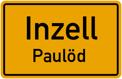 Straßenverzeichnis Inzell Paulöd