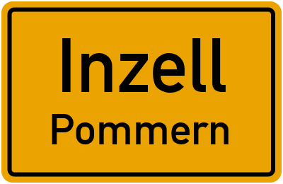 Straßenverzeichnis Inzell Pommern