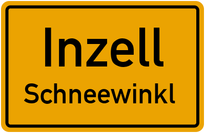 Straßenverzeichnis Inzell Schneewinkl