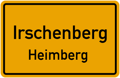 Straßenverzeichnis Irschenberg Heimberg