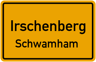 Straßenverzeichnis Irschenberg Schwamham