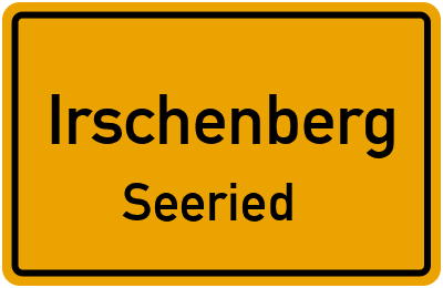 Ortsschild Irschenberg Seeried