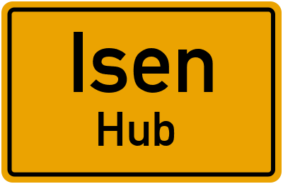 Straßenverzeichnis Isen Hub