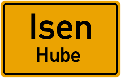 Straßenverzeichnis Isen Hube