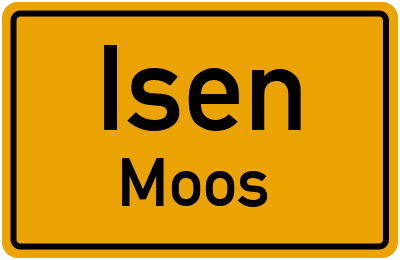 Straßenverzeichnis Isen Moos