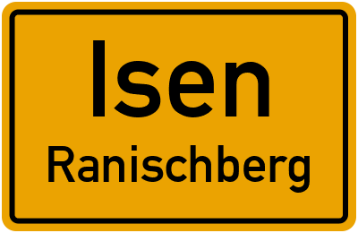 Straßenverzeichnis Isen Ranischberg