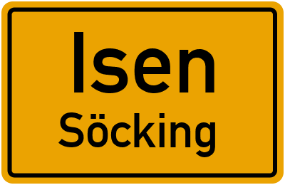 Straßenverzeichnis Isen Söcking