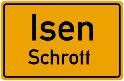 Straßenverzeichnis Isen Schrott