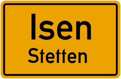 Straßenverzeichnis Isen Stetten
