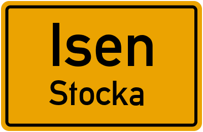 Straßenverzeichnis Isen Stocka