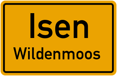 Straßenverzeichnis Isen Wildenmoos