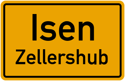 Straßenverzeichnis Isen Zellershub