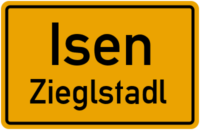 Straßenverzeichnis Isen Zieglstadl