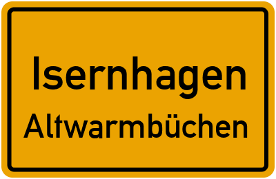 Straßenverzeichnis Isernhagen Altwarmbüchen
