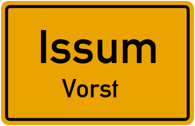 Straßenverzeichnis Issum Vorst