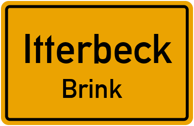 Straßenverzeichnis Itterbeck Brink