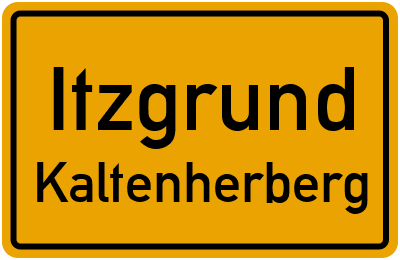Briefkasten in Itzgrund Kaltenherberg