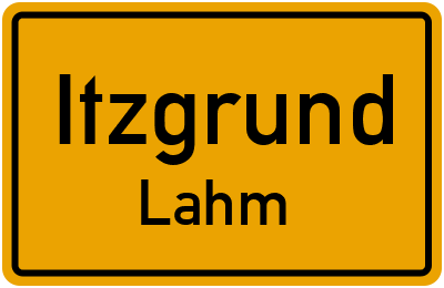 Straßenverzeichnis Itzgrund Lahm