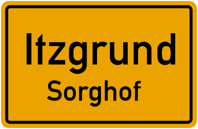 Straßenverzeichnis Itzgrund Sorghof