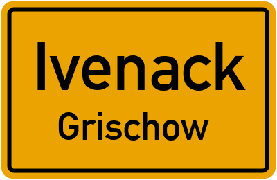 Straßenverzeichnis Ivenack Grischow