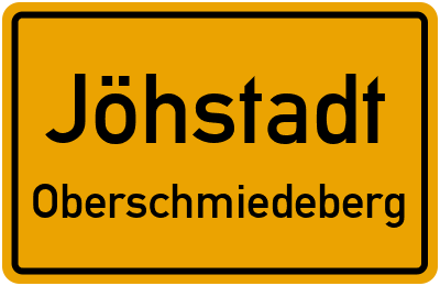 Straßenverzeichnis Jöhstadt Oberschmiedeberg