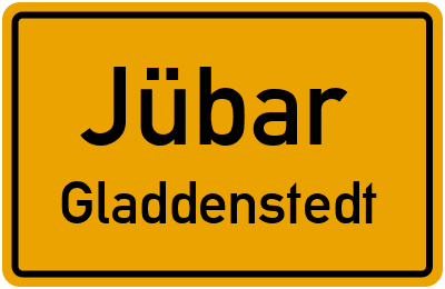 Straßenverzeichnis Jübar Gladdenstedt