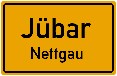 Straßenverzeichnis Jübar Nettgau