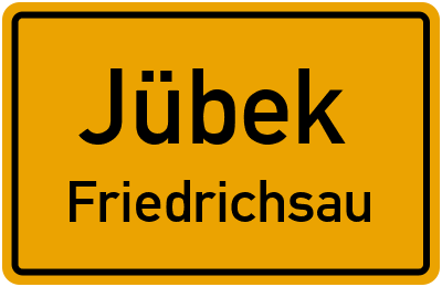 Straßenverzeichnis Jübek Friedrichsau