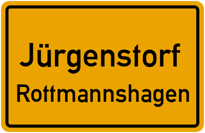 Straßenverzeichnis Jürgenstorf Rottmannshagen