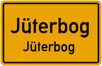 Straßenverzeichnis Jüterbog Jüterbog