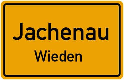 Straßenverzeichnis Jachenau Wieden