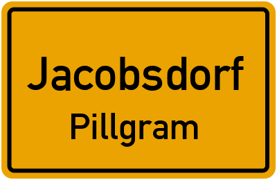 Straßenverzeichnis Jacobsdorf Pillgram