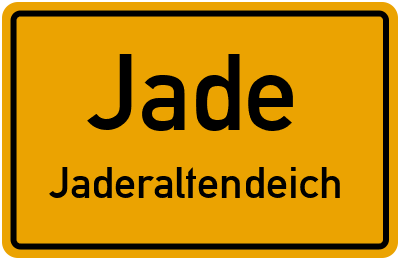 Straßenverzeichnis Jade Jaderaltendeich