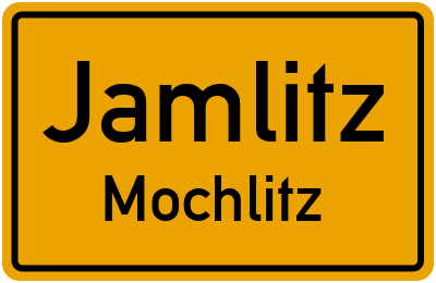 Straßenverzeichnis Jamlitz Mochlitz