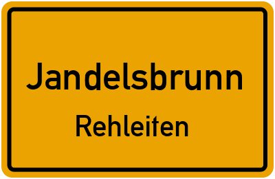Straßenverzeichnis Jandelsbrunn Rehleiten
