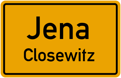 Straßenverzeichnis Jena Closewitz