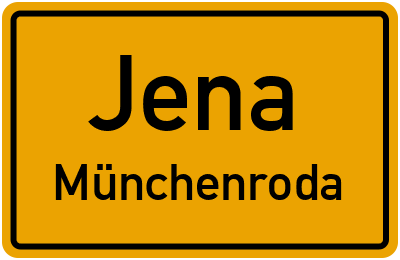 Straßenverzeichnis Jena Münchenroda