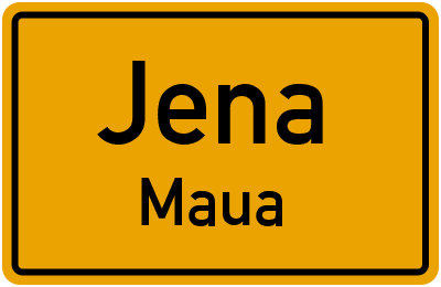 Straßenverzeichnis Jena Maua