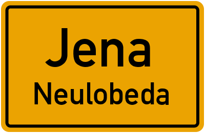 Straßenverzeichnis Jena Neulobeda